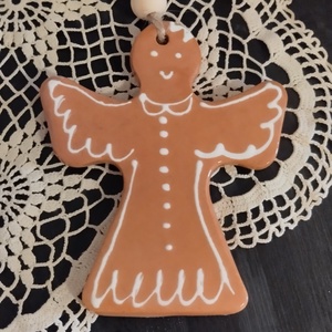 Kerámia fenyődísz  - Meska.hu