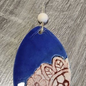 Húsvéti dísz, csipkemintás  - ünnepi díszek, dekorációk - húsvéti díszek és dekorációk - húsvéti tojásfadíszek - Meska.hu