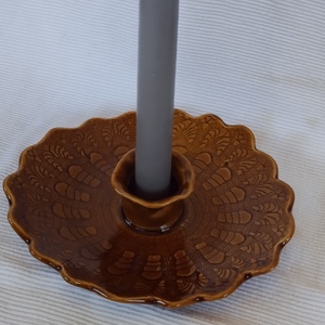 Kerámia gyertyatartó - otthon & életmód - gyertya, illat, aroma - gyertyatartó - Meska.hu
