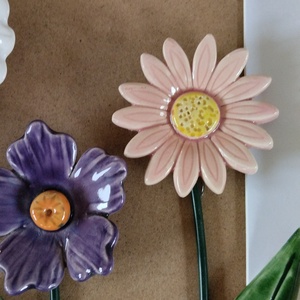 Kerámia-virág kép - otthon & életmód - dekoráció - kép & falikép - 3d képek - Meska.hu