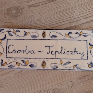 Kerámia névtábla többféle  - otthon & életmód - ház & kert - névtábla - Meska.hu