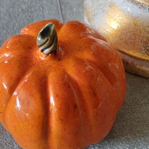 Kerámia tök - otthon & életmód - dekoráció - halloween - halloweeni tök - Meska.hu