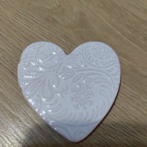 Szívecske hűtőmágnes  - otthon & életmód - konyhafelszerelés, tálalás - konyhai dekoráció - hűtőmágnes - Meska.hu