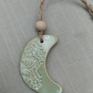 Kerámia fenyődísz  - Meska.hu