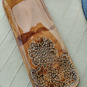 Kerámia kínáló tál, Otthon & Életmód, Konyhafelszerelés, tálalás, Tálalás, Kínálótál, Kerámia, MESKA