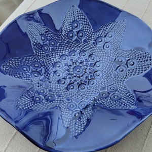 Kerámia kínáló tál, Otthon & Életmód, Konyhafelszerelés, tálalás, Tálalás, Kínálótál, Kerámia, MESKA