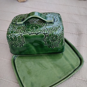 Vajtartó  - otthon & életmód - konyhafelszerelés, tálalás - konyhai tárolás - méz & vajtartó - Meska.hu