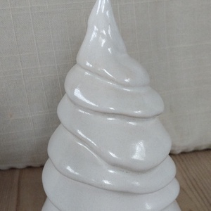 Kerámia fenyőfa dísz - karácsony - karácsonyi lakásdekoráció - karácsonyi lakásdíszek - Meska.hu