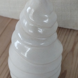 Kerámia fenyőfa dísz - karácsony - karácsonyi lakásdekoráció - karácsonyi lakásdíszek - Meska.hu