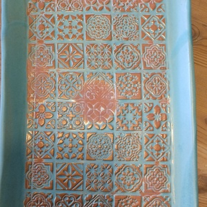 Szögletes kínáló tál  - otthon & életmód - konyhafelszerelés, tálalás - tálalás - kínálótál - Meska.hu