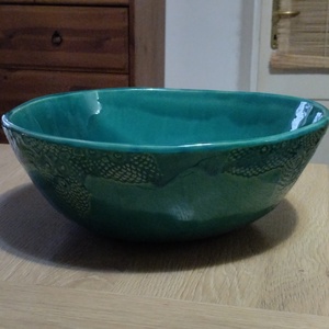 Kerámia kínáló keverő tál - Meska.hu