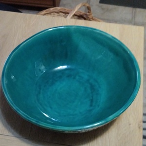 Kerámia kínáló keverő tál - otthon & életmód - konyhafelszerelés, tálalás - tálalás - kínálótál - Meska.hu