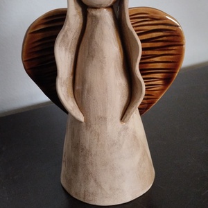 Kerámia angyal kicsi - Meska.hu