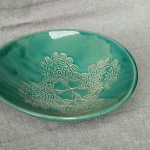 Kerámia kínáló tál - otthon & életmód - konyhafelszerelés, tálalás - tálalás - kínálótál - Meska.hu