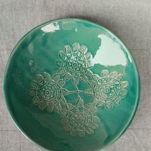 Kerámia kínáló tál - otthon & életmód - konyhafelszerelés, tálalás - tálalás - kínálótál - Meska.hu