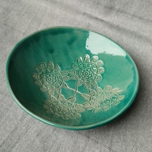 Kerámia kínáló tál - Meska.hu