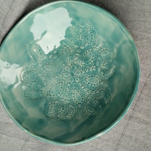 Kerámia kínáló tál - Meska.hu