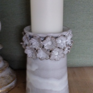 Kerámia gyertyatartó, Otthon & Életmód, Gyertya, illat, aroma, Gyertyatartó, Kerámia, MESKA