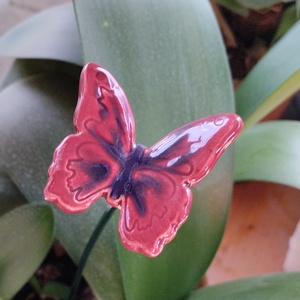 Kerámia lepke, Otthon & Életmód, Virágdekoráció, Virágdíszítő kellékek, Kerámia, MESKA