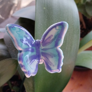 Kerámia lepke, Otthon & Életmód, Virágdekoráció, Virágdíszítő kellékek, Kerámia, MESKA