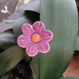 Kerámia kicsi virág - Meska.hu