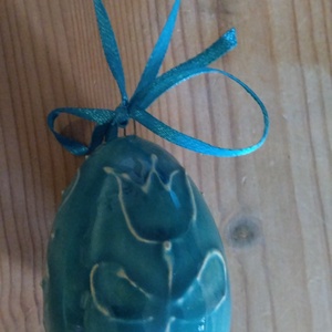 Kerámia hímes tojás  - otthon & életmód - dekoráció - asztal és polc dekoráció - asztaldísz - Meska.hu