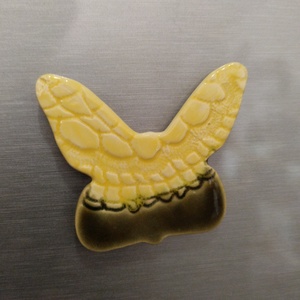 Lepke hűtőmágnes  - otthon & életmód - konyhafelszerelés, tálalás - konyhai dekoráció - hűtőmágnes - Meska.hu