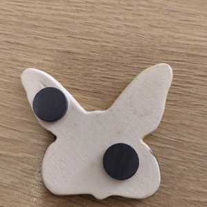 Lepke hűtőmágnes  - otthon & életmód - konyhafelszerelés, tálalás - konyhai dekoráció - hűtőmágnes - Meska.hu