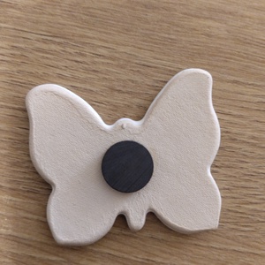 Lepke hűtőmágnes  - otthon & életmód - konyhafelszerelés, tálalás - konyhai dekoráció - hűtőmágnes - Meska.hu