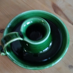 Kerámia gyertyatartó - otthon & életmód - gyertya, illat, aroma - gyertyatartó - Meska.hu
