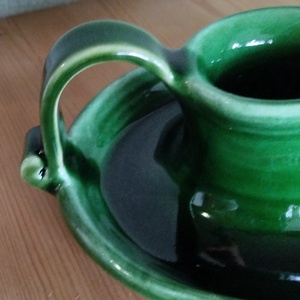 Kerámia gyertyatartó - otthon & életmód - gyertya, illat, aroma - gyertyatartó - Meska.hu