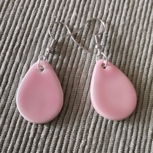 Kerámia fülbevaló - ékszer - fülbevaló - lógó fülbevaló - Meska.hu