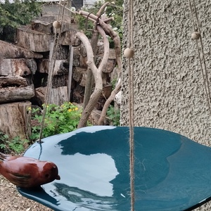 Kerámia madáritató , Otthon & Életmód, Ház & Kert, Kerti dísz, , MESKA