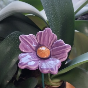 Kerámia virág  - Meska.hu