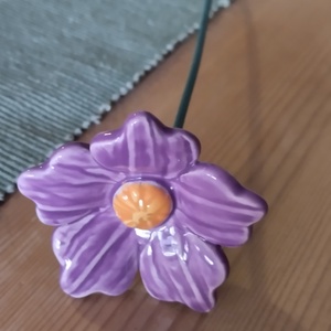 Kerámia virág  -  - Meska.hu