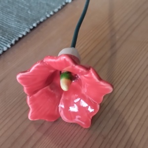 Kerámia virág  - otthon & életmód - bútor - asztal - Meska.hu