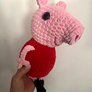 Peppa malac plüss figura - játék & sport - plüssállat & játékfigura - malac - Meska.hu
