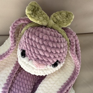Lilibun szundikendő - levélfüles, ölelhető plüss figura - baba - mama - baba játékok - szundikendő, alvóka - Meska.hu