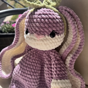 Lilibun szundikendő - levélfüles, ölelhető plüss figura - baba - mama - baba játékok - szundikendő, alvóka - Meska.hu