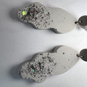 Csillogó, egyedi fülbevaló - ékszer - fülbevaló - fülékszer - Meska.hu