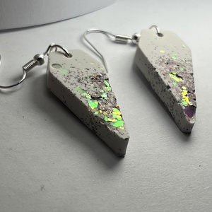 Csillámvarázs fülbevalók - Meska.hu