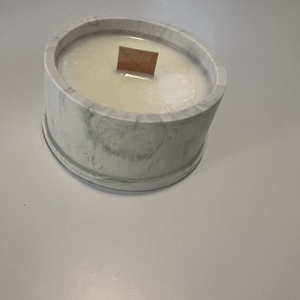 kézműves gyertyatartó, szójaviasz gyertyával - otthon & életmód - gyertya, illat, aroma - gyertya - Meska.hu