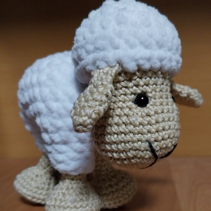 Amigurumi bari, Játék & Sport, Plüssállat & Játékfigura, Plüss bárány, Horgolás, MESKA