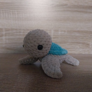 Amigurumi teknős, Játék & Sport, Plüssállat & Játékfigura, Más figura, Horgolás, MESKA
