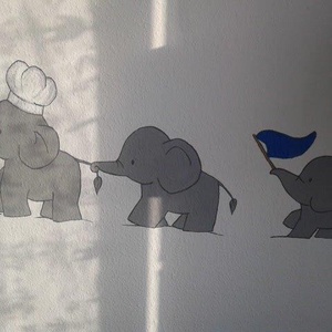 Falfestés, faldekorálás -  - Meska.hu