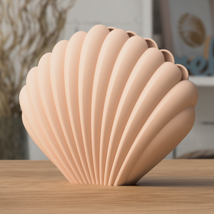 Kagyló dekoráció � 3D nyomtatott modern lakásdekor, Otthon & Életmód, Dekoráció, Asztal és polc dekoráció, Dekorációs tál, tartó, Újrahasznosított alapanyagból készült termékek, MESKA