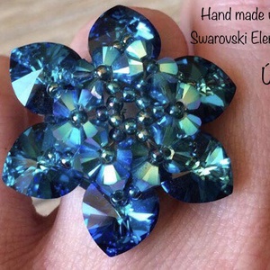 Andrassy Couture Swarovski gyűrű ékszerdobozban - ékszer - gyűrű - figurális gyűrű - Meska.hu