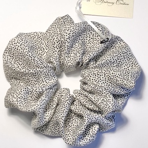 Andrassy Couture XL pöttyös hernyóselyem hajgumi, Ruha & Divat, Hajdísz & Hajcsat, Hajgumi, Varrás, MESKA