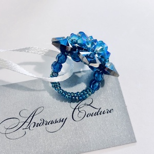 Andrassy Couture Swarovski gyűrű ékszerdobozban - ékszer - gyűrű - figurális gyűrű - Meska.hu