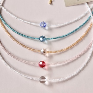 Andrassy Couture Swarovski bogyó egysoros gyöngy nyaklánc több színben  - Meska.hu
